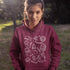Warning: wearing this hoodie may cause spontaneous road trips, extreme s’mores cravings, and uncontrollable urges to yell “I got the firewood!”